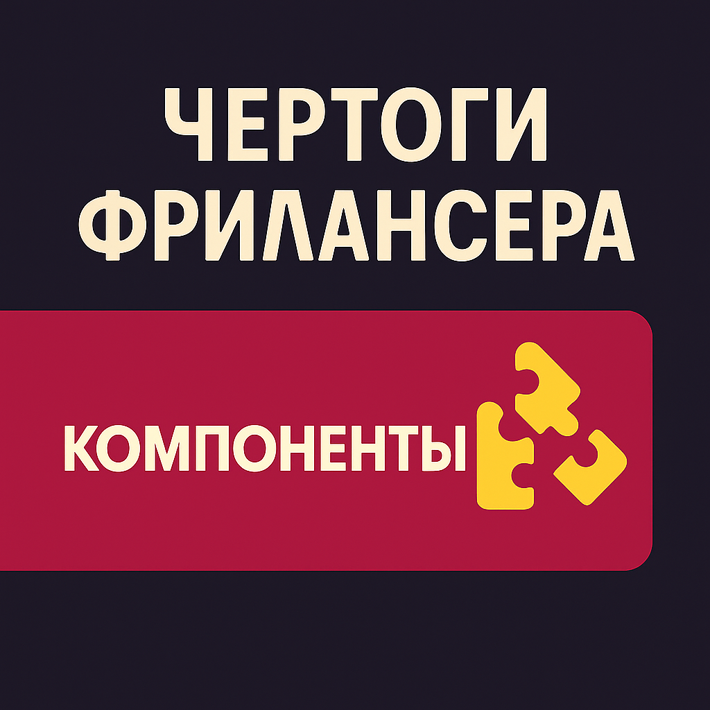 Работа с компонентами. Создание собственных компонентов
