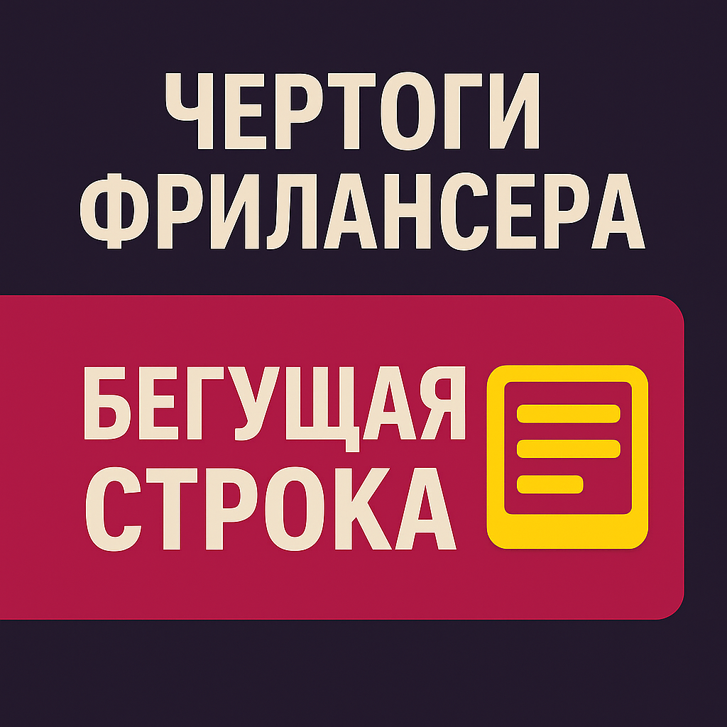 Компонент «Бегущая строка»